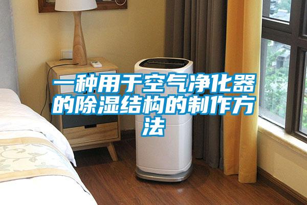 一种用于空气净化器的除湿结构的制作方法