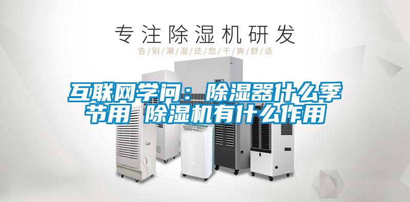 互联网学问:除湿器什么季节用 除湿机有什么作用