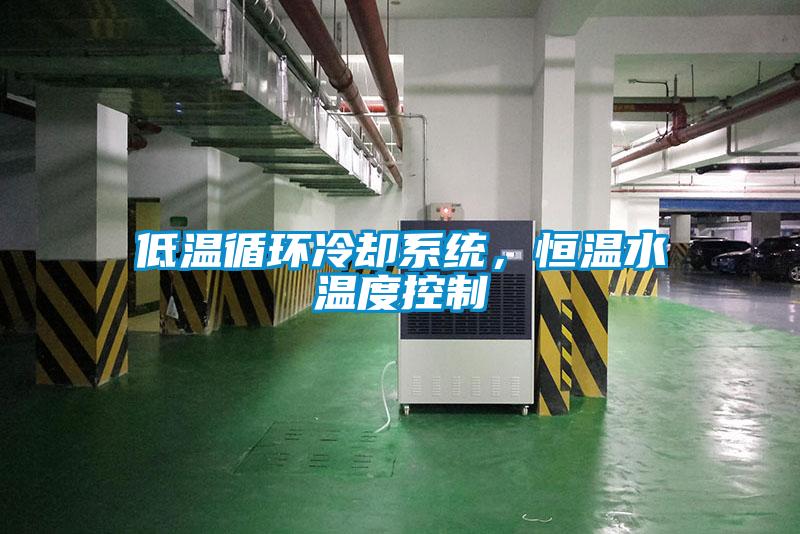 低温循环冷却系统，恒温水温度控制