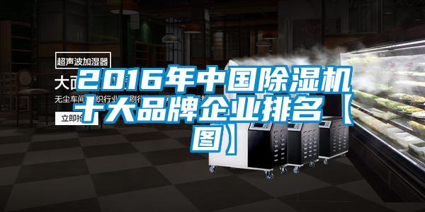 2016年中国除湿机十大品牌企业排名【图】