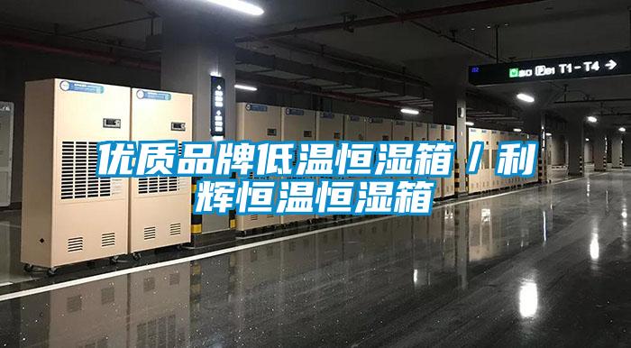 优质品牌低温恒湿箱/利辉恒温恒湿箱