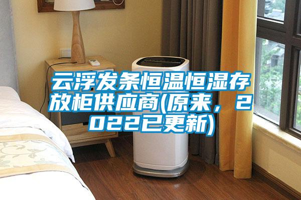 云浮发条恒温恒湿存放柜供应商(原来，2022已更新)