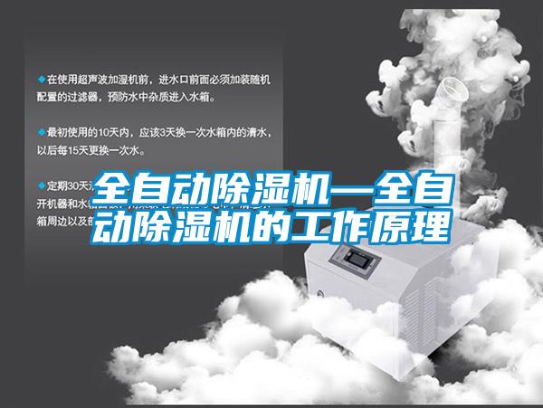 全自动除湿机—全自动除湿机的工作原理
