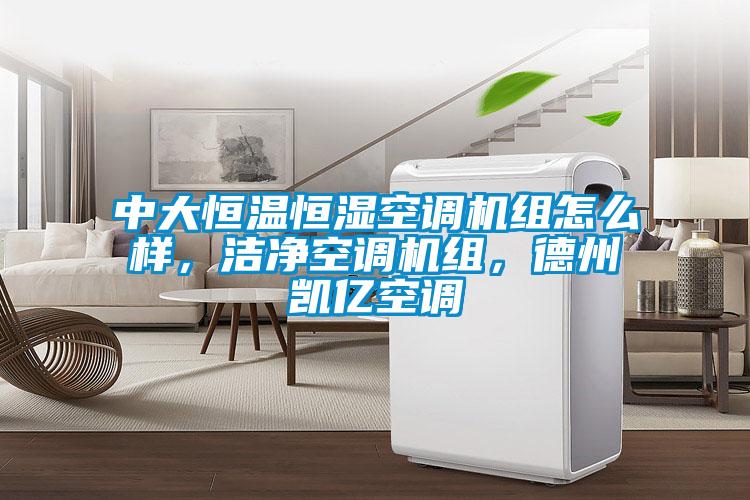 中大恒温恒湿空调机组怎么样，洁净空调机组，德州凯亿空调