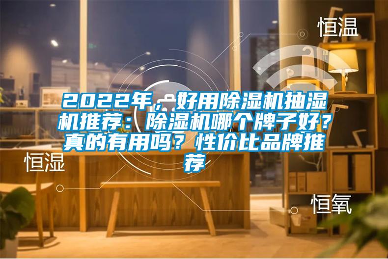 2022年，好用除湿机抽湿机推荐：除湿机哪个牌子好？真的有用吗？性价比品牌推荐