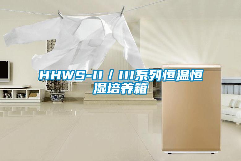 HHWS-II/III系列恒温恒湿培养箱