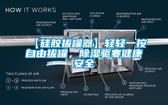 【硅胶拔罐器】轻轻一按自由拔罐，除湿驱寒健康安全
