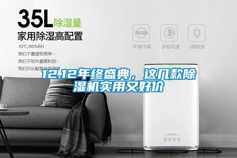 12.12年终盛典,这几款除湿机实用又好价