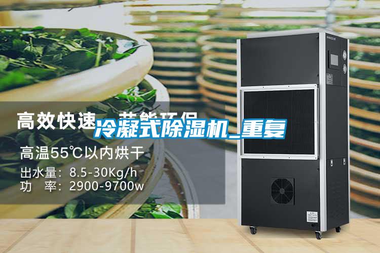 冷凝式除湿机_重复