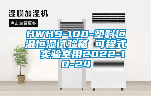 HWHS-100-塑料恒温恒湿试验箱 可程式  实验室用2022-10-24