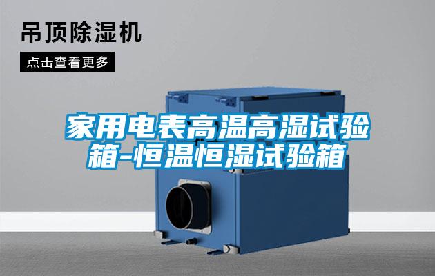 家用电表高温高湿试验箱-恒温恒湿试验箱
