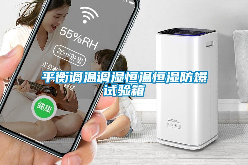 平衡调温调湿恒温恒湿防爆试验箱