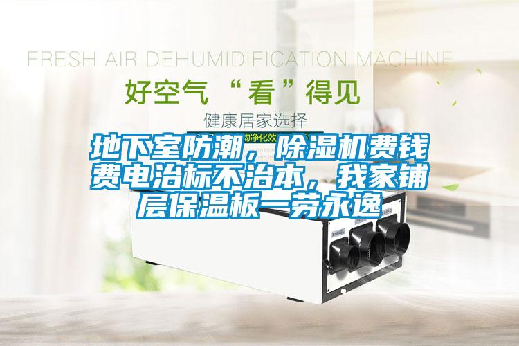 地下室防潮，除湿机费钱费电治标不治本，我家铺层保温板一劳永逸