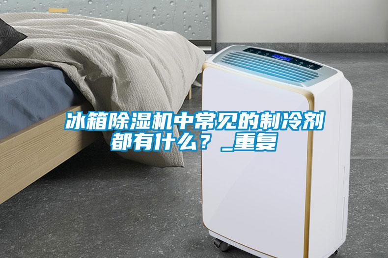 冰箱除湿机中常见的制冷剂都有什么？_重复