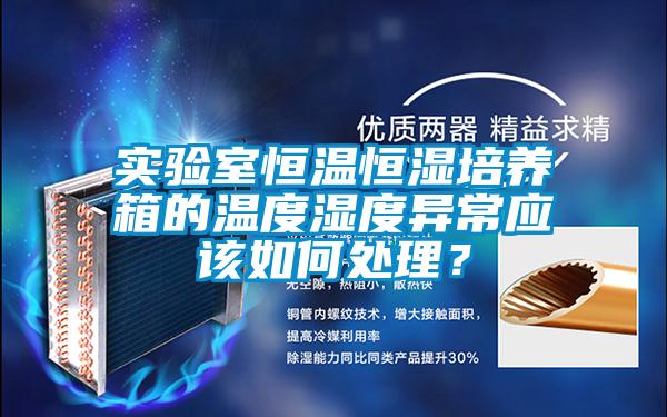 实验室恒温恒湿培养箱的温度湿度异常应该如何处理？