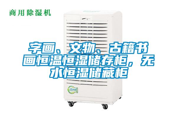 字画、文物、古籍书画恒温恒湿储存柜，无水恒湿储藏柜