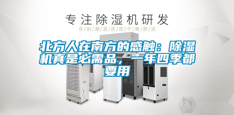 北方人在南方的感触：除湿机真是必需品，一年四季都要用