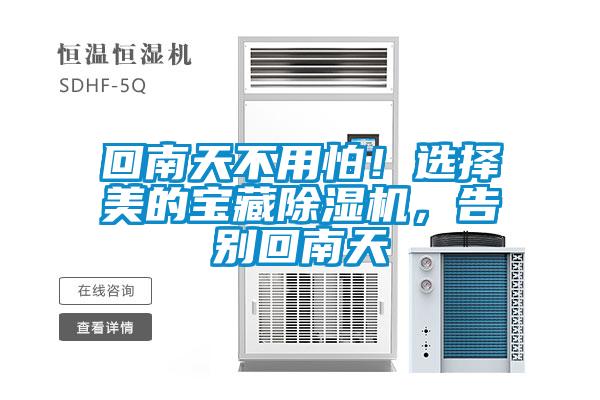 回南天不用怕！选择美的宝藏除湿机，告别回南天