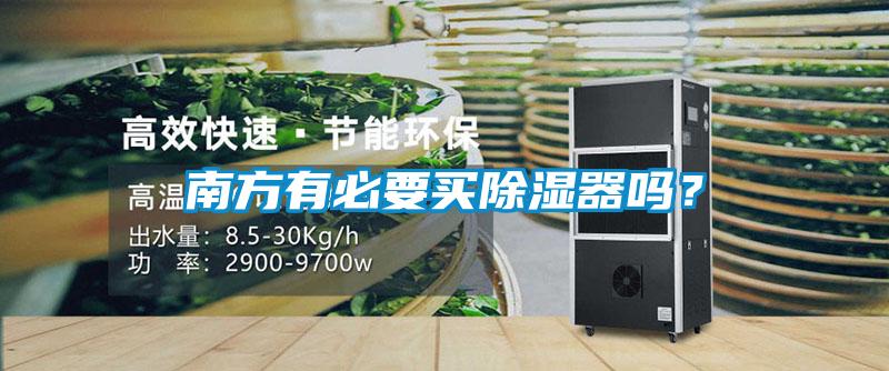 南方有必要买除湿器吗？