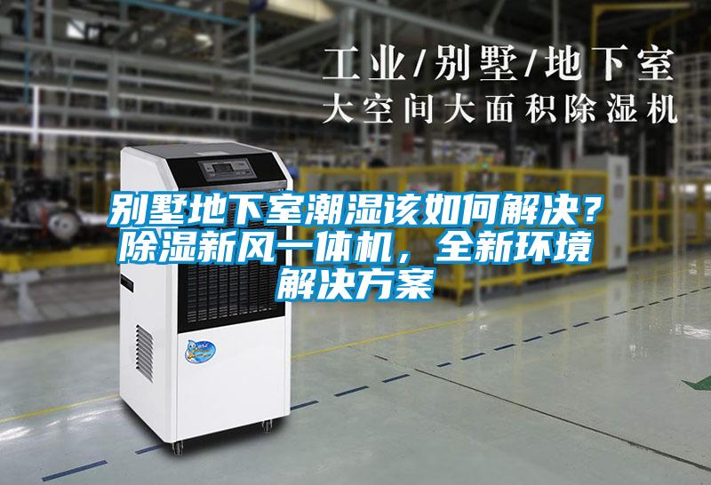 别墅地下室潮湿该如何解决？除湿新风一体机，全新环境解决方案