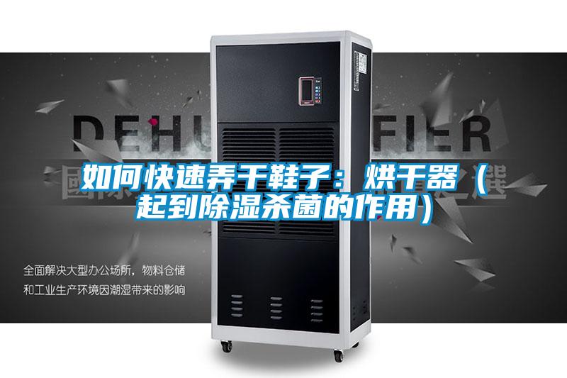 如何快速弄干鞋子:烘干器(起到除湿杀菌的作用)