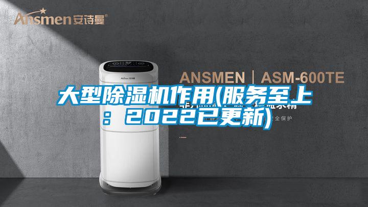 大型除湿机作用(服务至上：2022已更新)