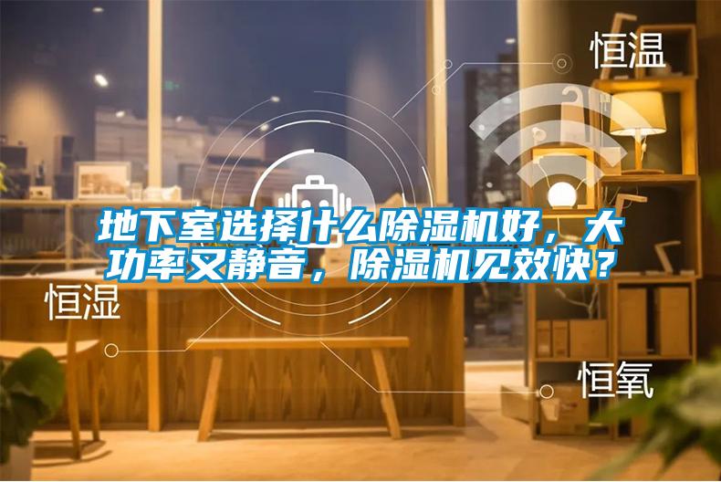 地下室选择什么除湿机好，大功率又静音，除湿机见效快？