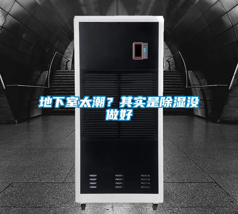 地下室太潮？其实是除湿没做好