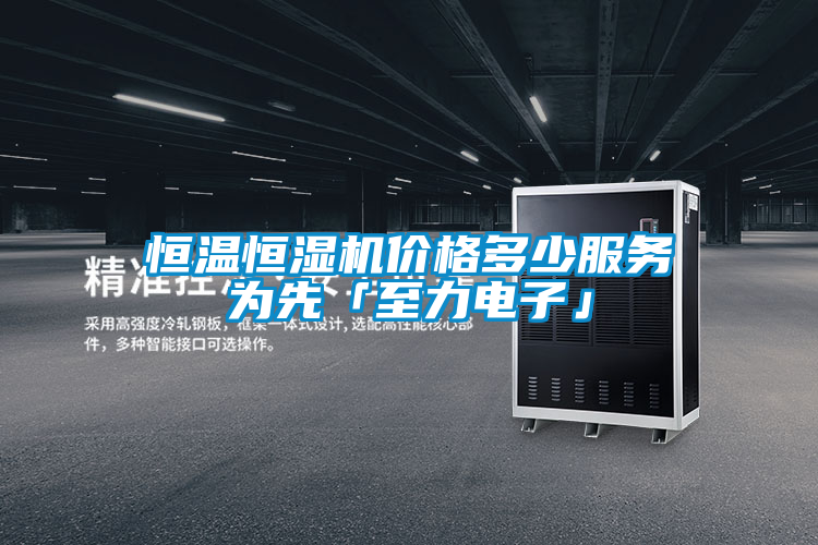 恒温恒湿机价格多少服务为先「至力电子」