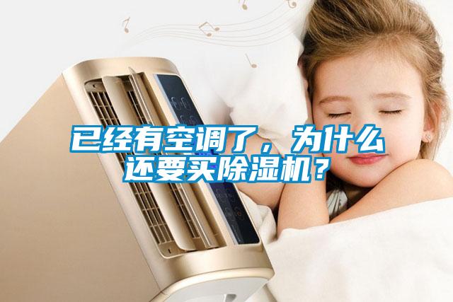 已经有空调了，为什么还要买除湿机？
