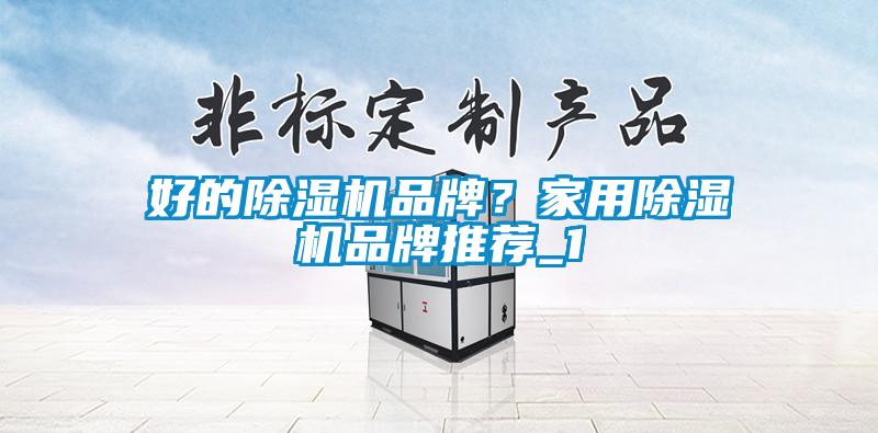 好的除湿机品牌？家用除湿机品牌推荐_1