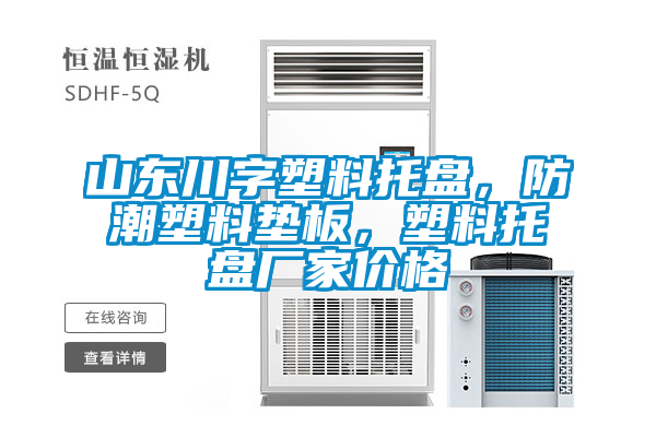 山东川字塑料托盘，防潮塑料垫板，塑料托盘厂家价格