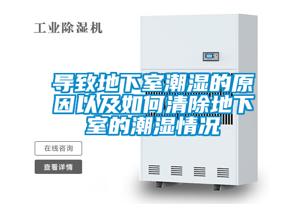 导致地下室潮湿的原因以及如何清除地下室的潮湿情况