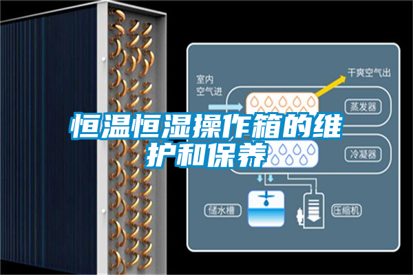 恒温恒湿操作箱的维护和保养