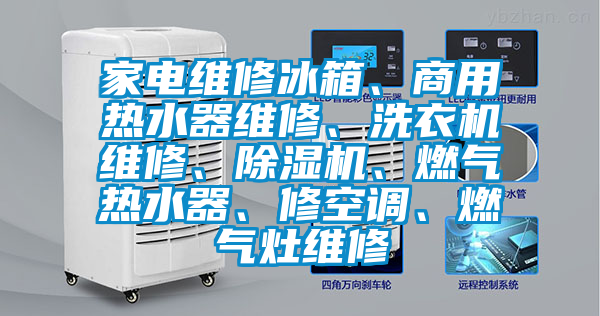 家电维修冰箱、商用热水器维修、洗衣机维修、除湿机、燃气热水器、修空调、燃气灶维修