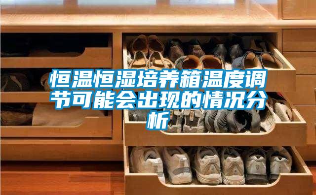 恒温恒湿培养箱温度调节可能会出现的情况分析