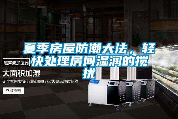 夏季房屋防潮大法，轻快处理房间湿润的搅扰