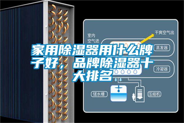 家用除湿器用什么牌子好，品牌除湿器十大排名