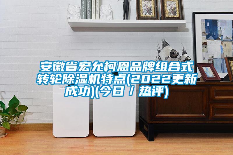 安徽省宏允柯恩品牌组合式转轮除湿机特点(2022更新成功)(今日／热评)