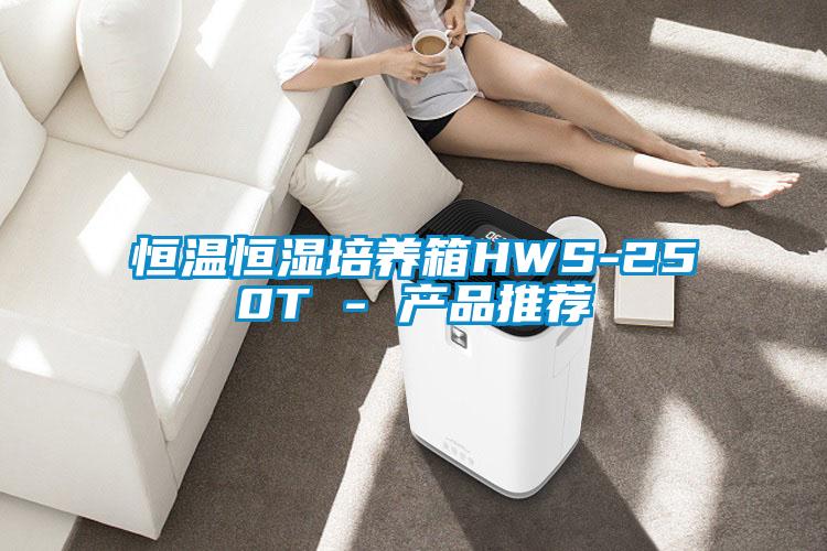 恒温恒湿培养箱HWS-250T - 产品推荐