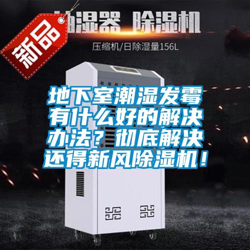 地下室潮湿发霉有什么好的解决办法？彻底解决还得新风除湿机！