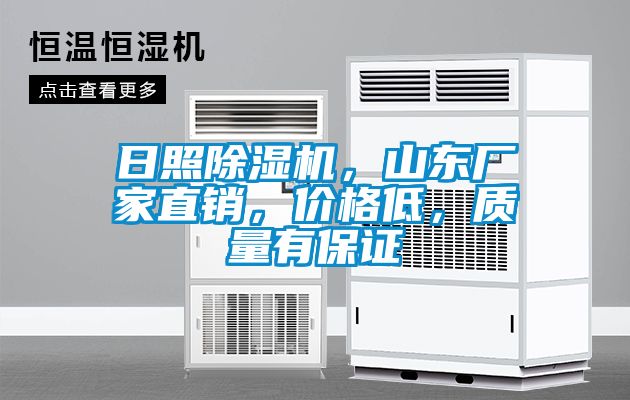 日照除湿机，山东厂家直销，价格低，质量有保证