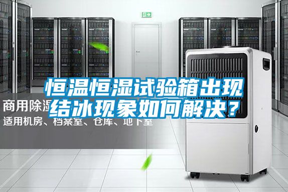 恒温恒湿试验箱出现结冰现象如何解决？