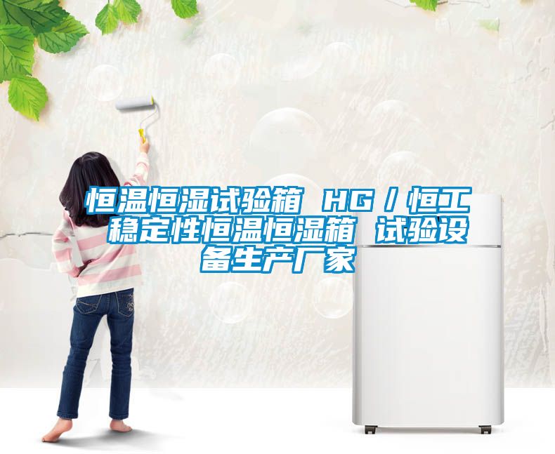 恒温恒湿试验箱 HG/恒工 稳定性恒温恒湿箱 试验设备生产厂家