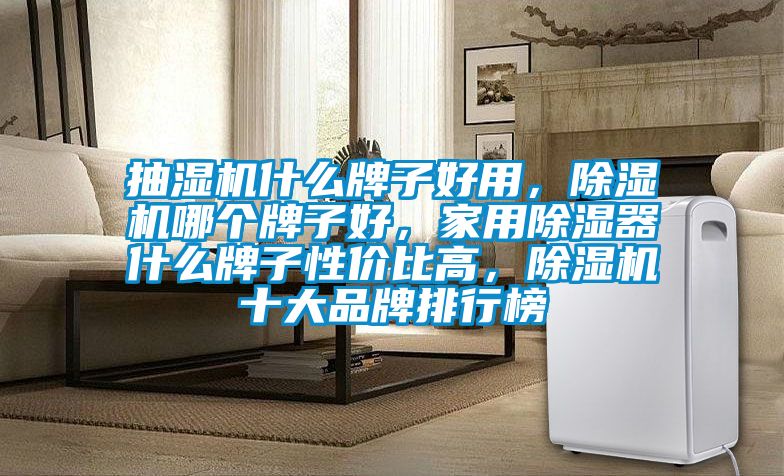 抽湿机什么牌子好用，除湿机哪个牌子好，家用除湿器什么牌子性价比高，除湿机十大品牌排行榜