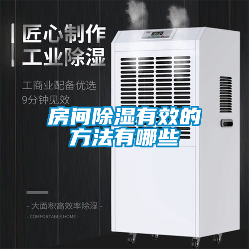 房间除湿有效的方法有哪些