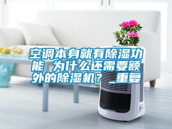 空调本身就有除湿功能 为什么还需要额外的除湿机？_重复