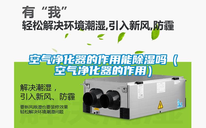 空气净化器的作用能除湿吗(空气净化器的作用)