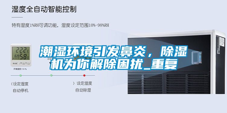 潮湿环境引发鼻炎，除湿机为你解除困扰_重复