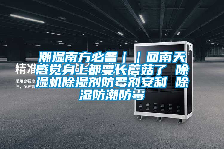 潮湿南方必备｜｜回南天感觉身上都要长蘑菇了 除湿机除湿剂防霉剂安利 除湿防潮防霉
